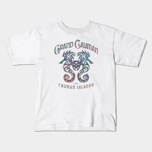 Grand Cayman, Cayman Islands, Dual Seahorses Kids T-Shirt